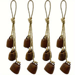 Hemp Rope Rusty Wind Chimes
