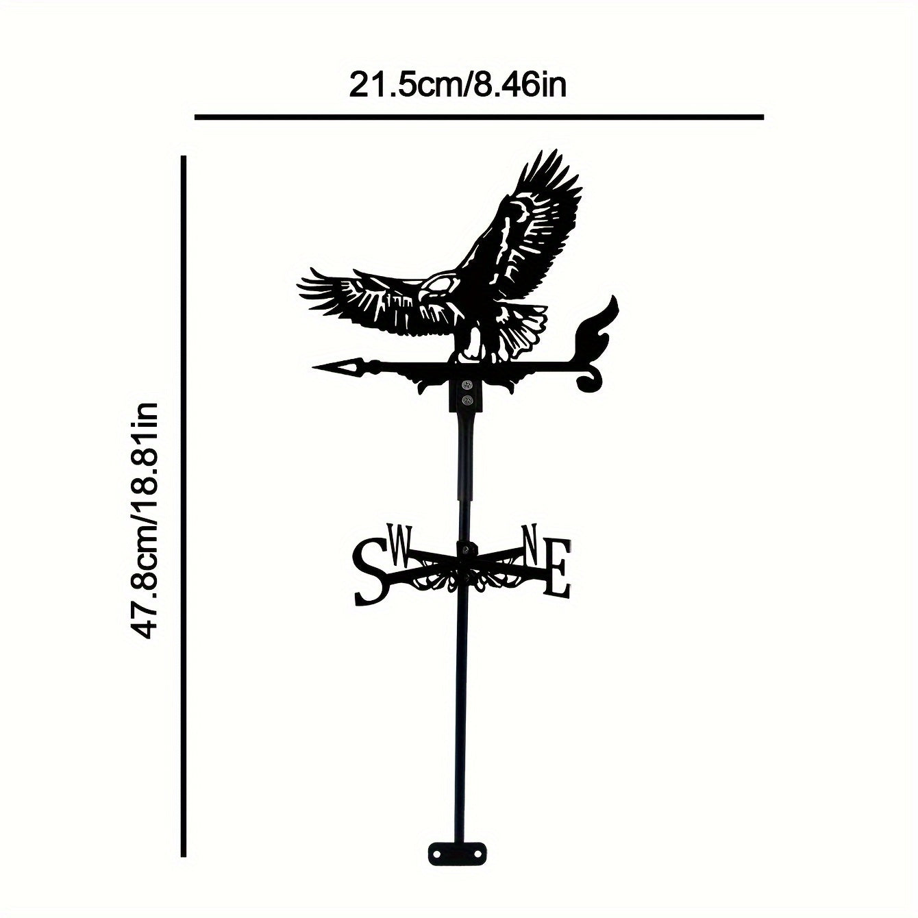 Eagle Wings Weather Vane