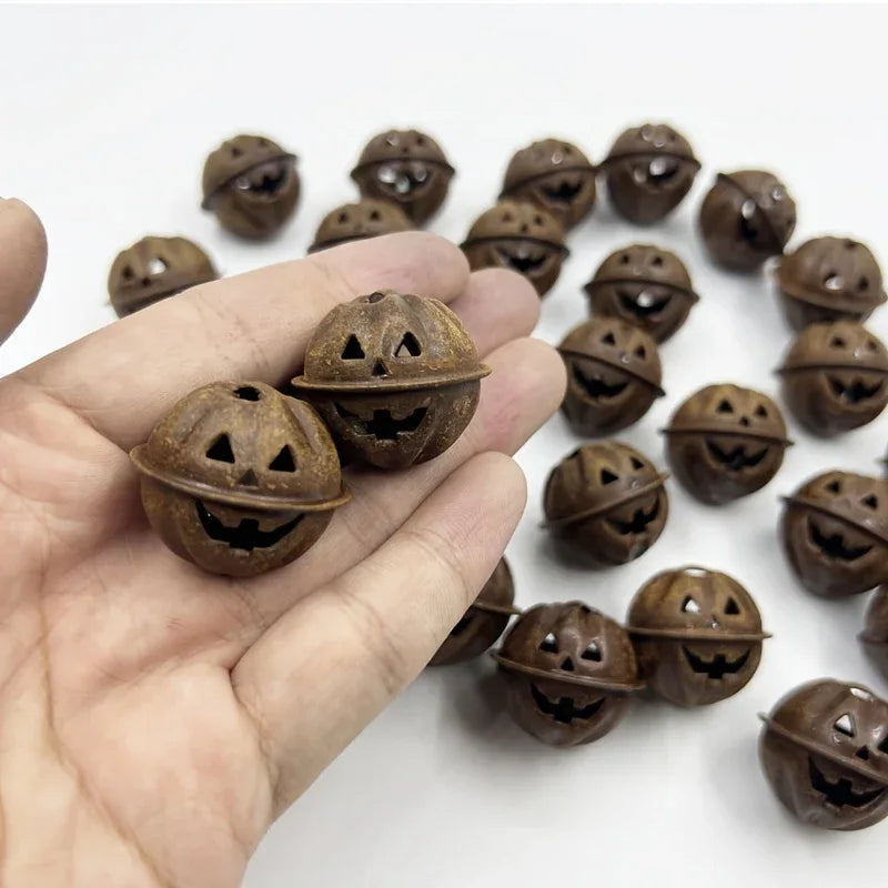 Vintage Style Pumpkin Bells - Old West Iron