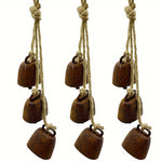 Hemp Rope Rusty Wind Chimes