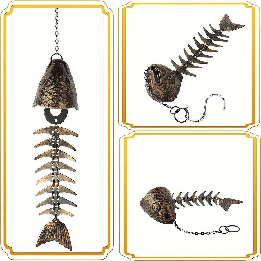 Fish Bones Wind Chime