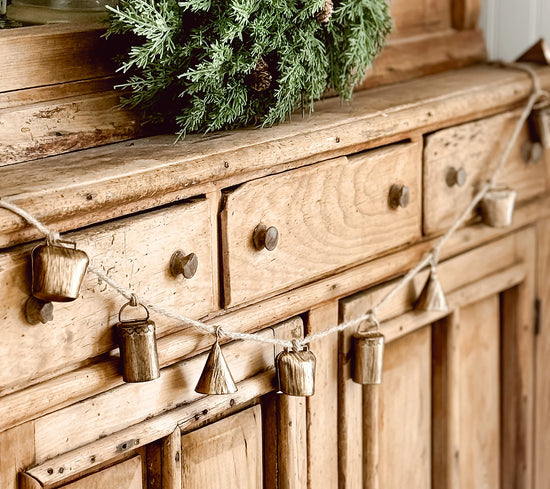 Metal Bells Hanging Garland