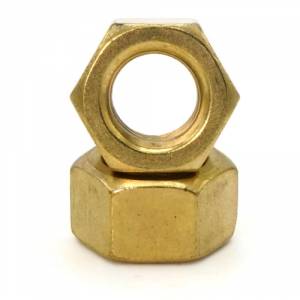 Brass Finished hex Nuts Washers Nuts