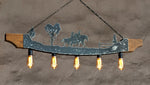 Horse and Rider Farm Chandelier Lighting Lighting