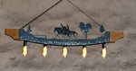 Horse and Rider Farm Chandelier Lighting Lighting