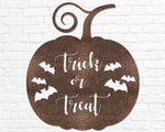 Trick or Treat Pumpkin Sign Seasonal & Holiday Decorations Halloween
