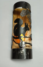 Rustic Squirrel Cabin Sconce Wall Light Fixtures Lighting