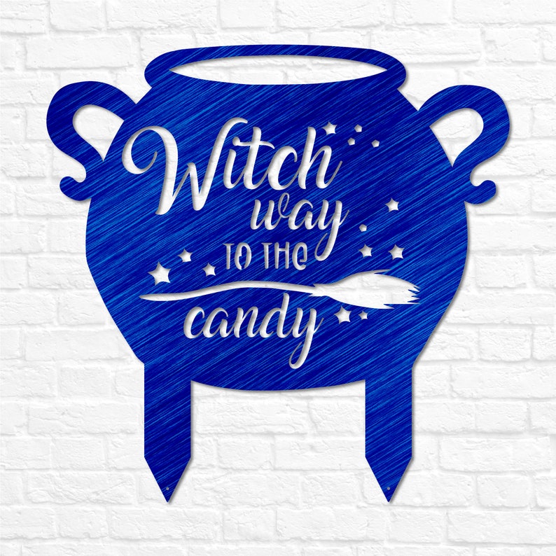 Halloween Witch Sign for Outdoor Signage Halloween