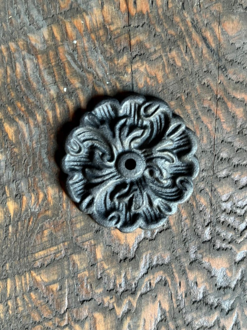 Victorian Cast Iron Rosette Rosettes Rosette