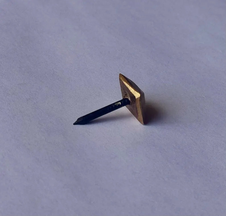 5/8” Square Plateau Head Bronze Clavos Rivets Clavo