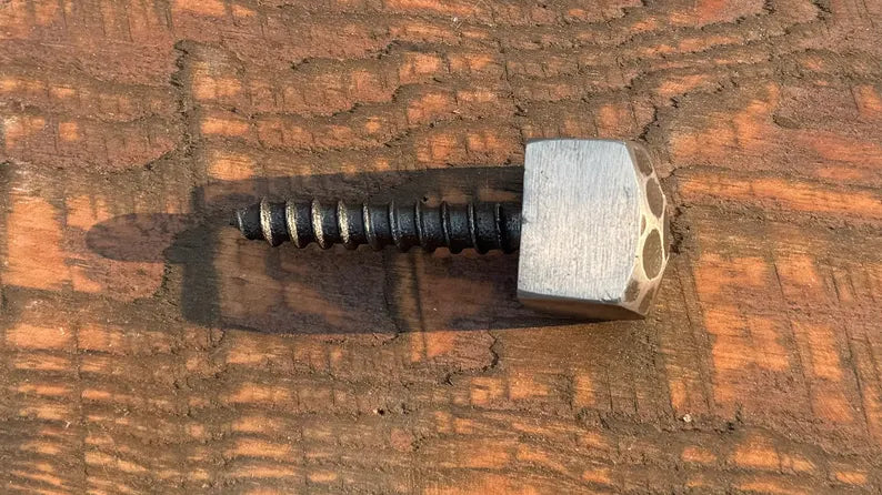 3/8” x 2” XL Hammered Head Decorative Screw