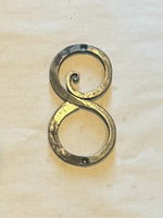 Hand Forged Iron House Numbers House Numbers & Letters Numbers and Letters