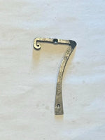 Hand Forged Iron House Numbers House Numbers & Letters Numbers and Letters