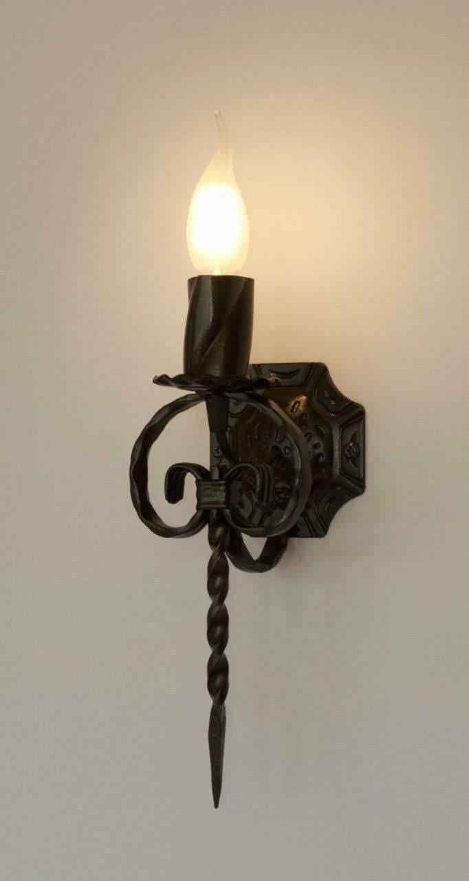 Gothic style Wrought iron sconce Lighting Lighting