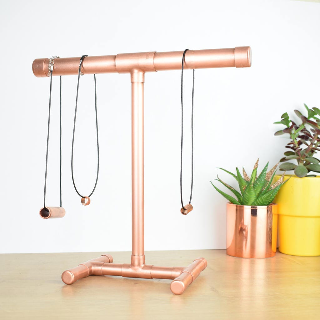 Copper Jewellery Stand Jewelry Stands Home Accessary