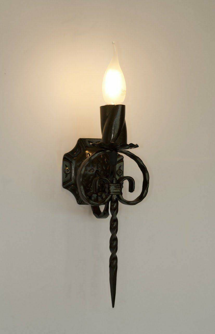 Gothic style Wrought iron sconce Lighting Lighting