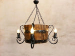 Wine barrel chandelier Lighting Lighting