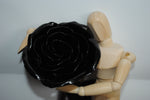 Hand-Forged Black Metal Rose Uncategorized Gift
