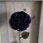 Framed Purple Metal Rose Uncategorized Gift