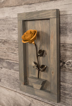 Framed Yellow Metal Rose Uncategorized Gift