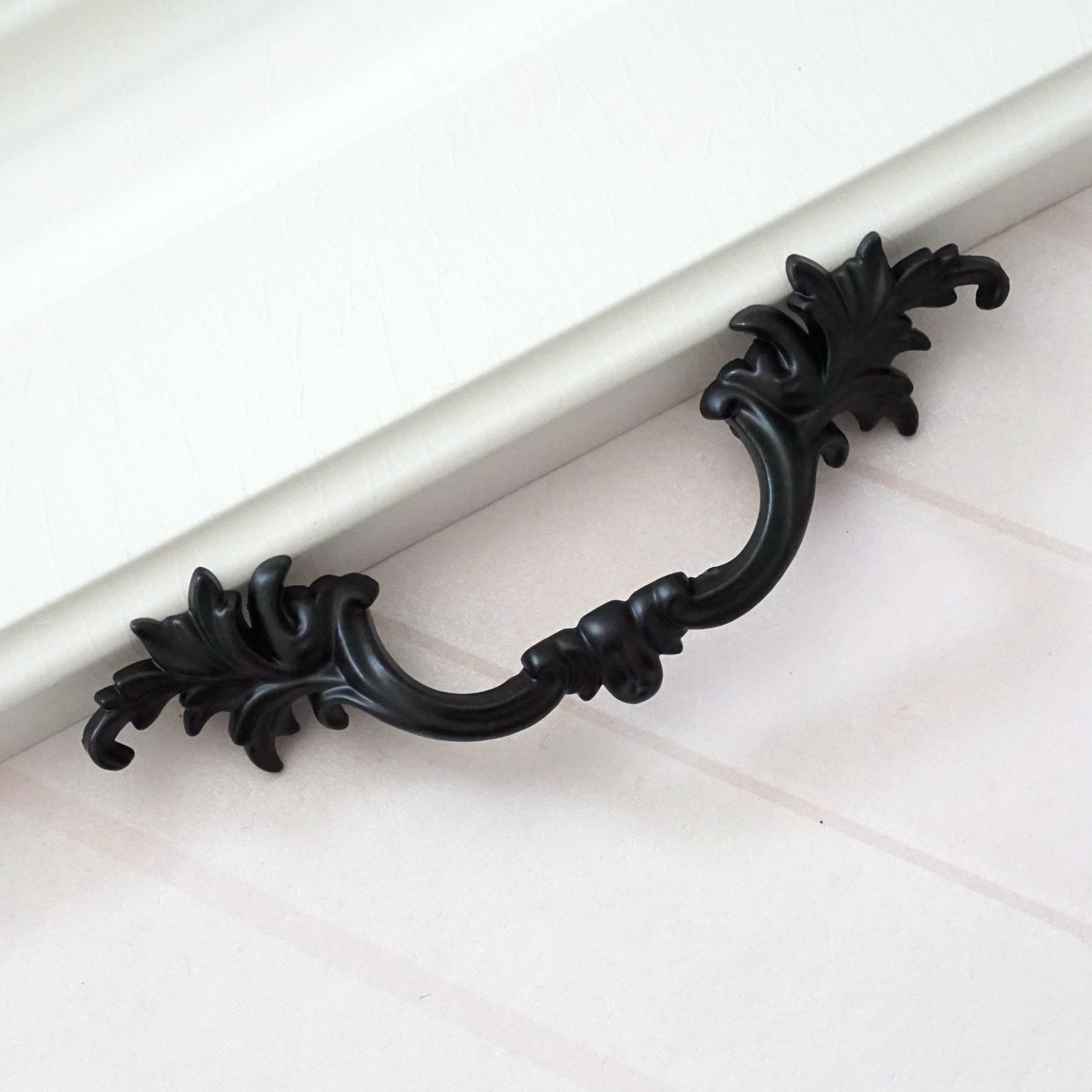 Chic Black Drawer Pulls