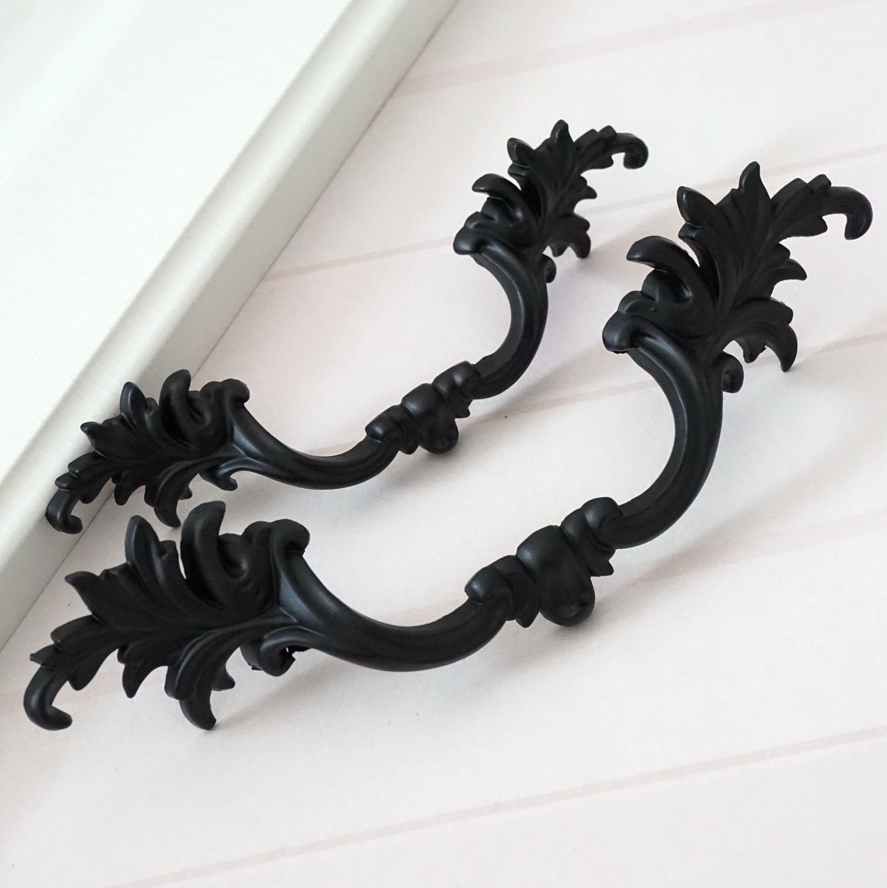 Chic Black Drawer Pulls