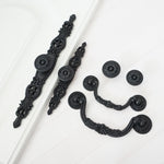 Black Shabby Chic Dresser Pull