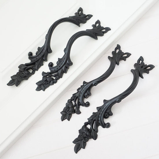 Pair of Black Cabinet Pulls