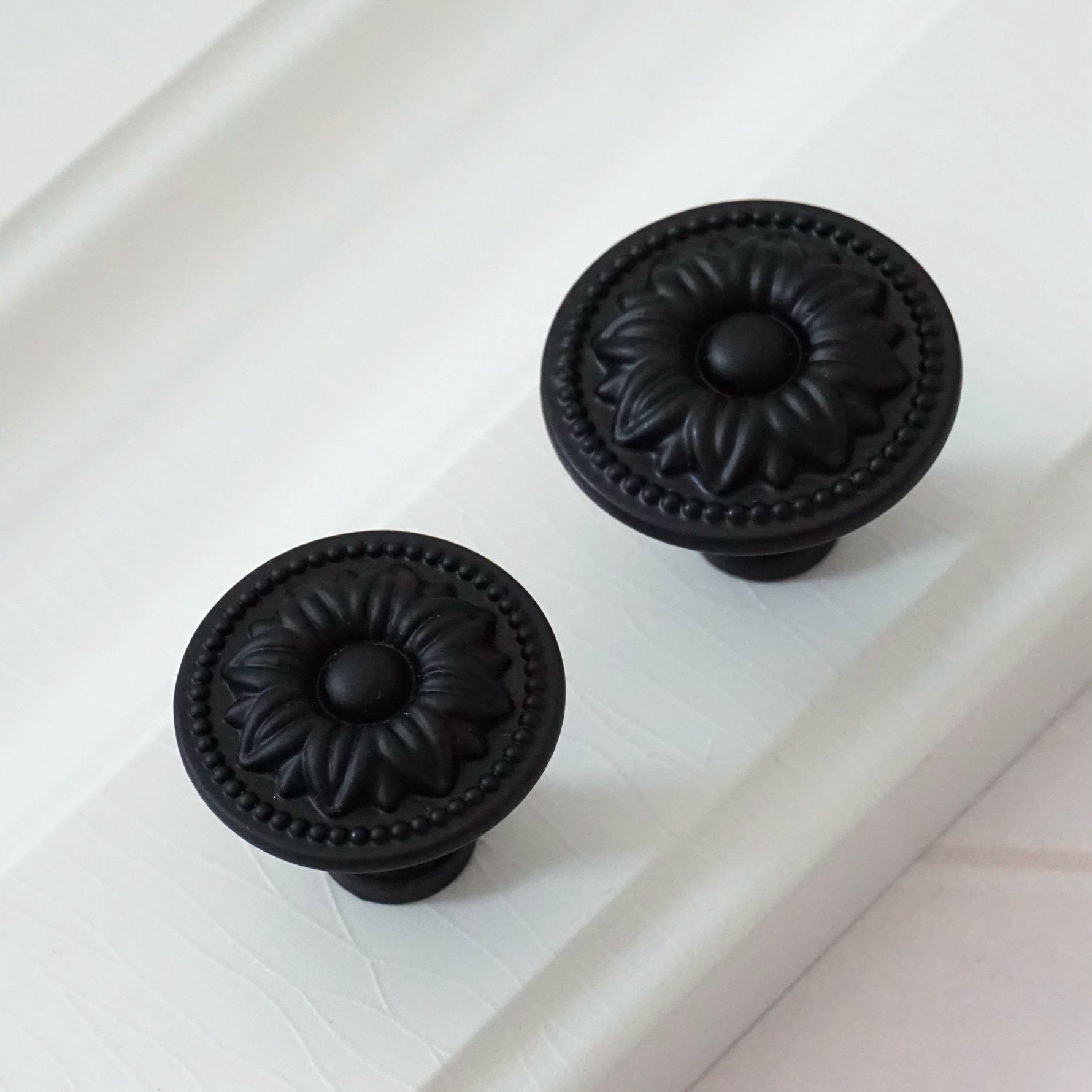 Chic Black Drawer Pulls