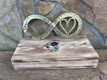 Bronze Infinity Sign with Gift Box Sculptures & Statues Gift