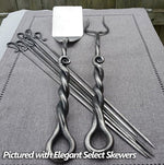 Hand Forged Iron BBQ Set Camping Utensils