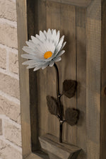 Framed Metal Daisy Decor Gift
