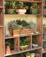 22" Copper Plated Flower Window Box Planter, Rectangular