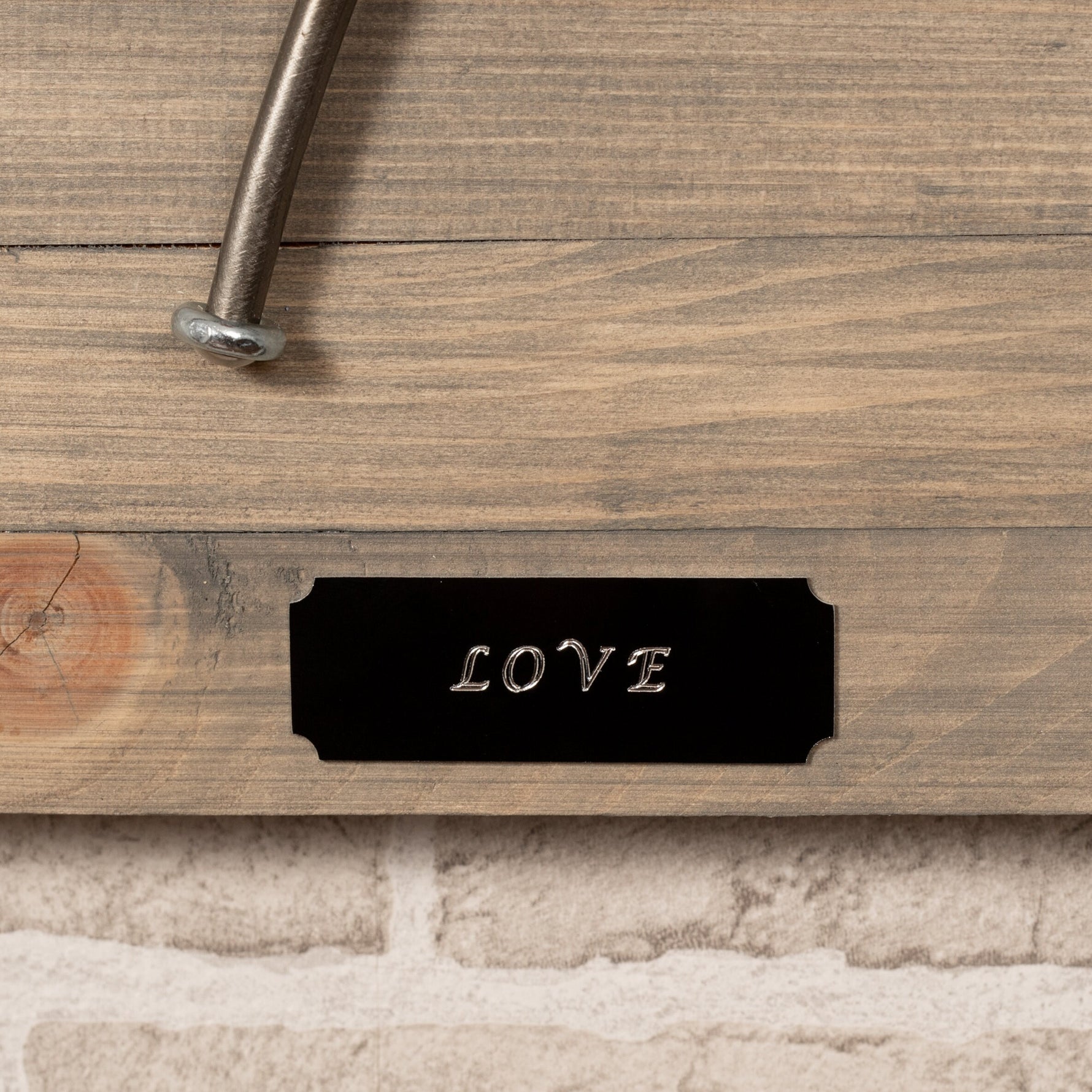 Framed Red Metal Rose Uncategorized Gift