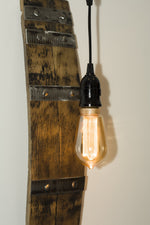 Rustic Wine Barrel Sconce Lighting Lighting