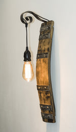 Rustic Wine Barrel Sconce Lighting Lighting