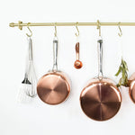 Brass Kitchen Rack Pot Racks Kitchen Accessories