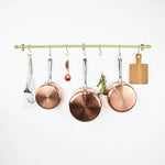 Brass Kitchen Rack Pot Racks Kitchen Accessories