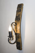 Rustic Wine Barrel Wall Light Wall Light Fixtures Lighting