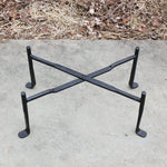 Copper Plated Drink Tub or Planter with Folding Stand