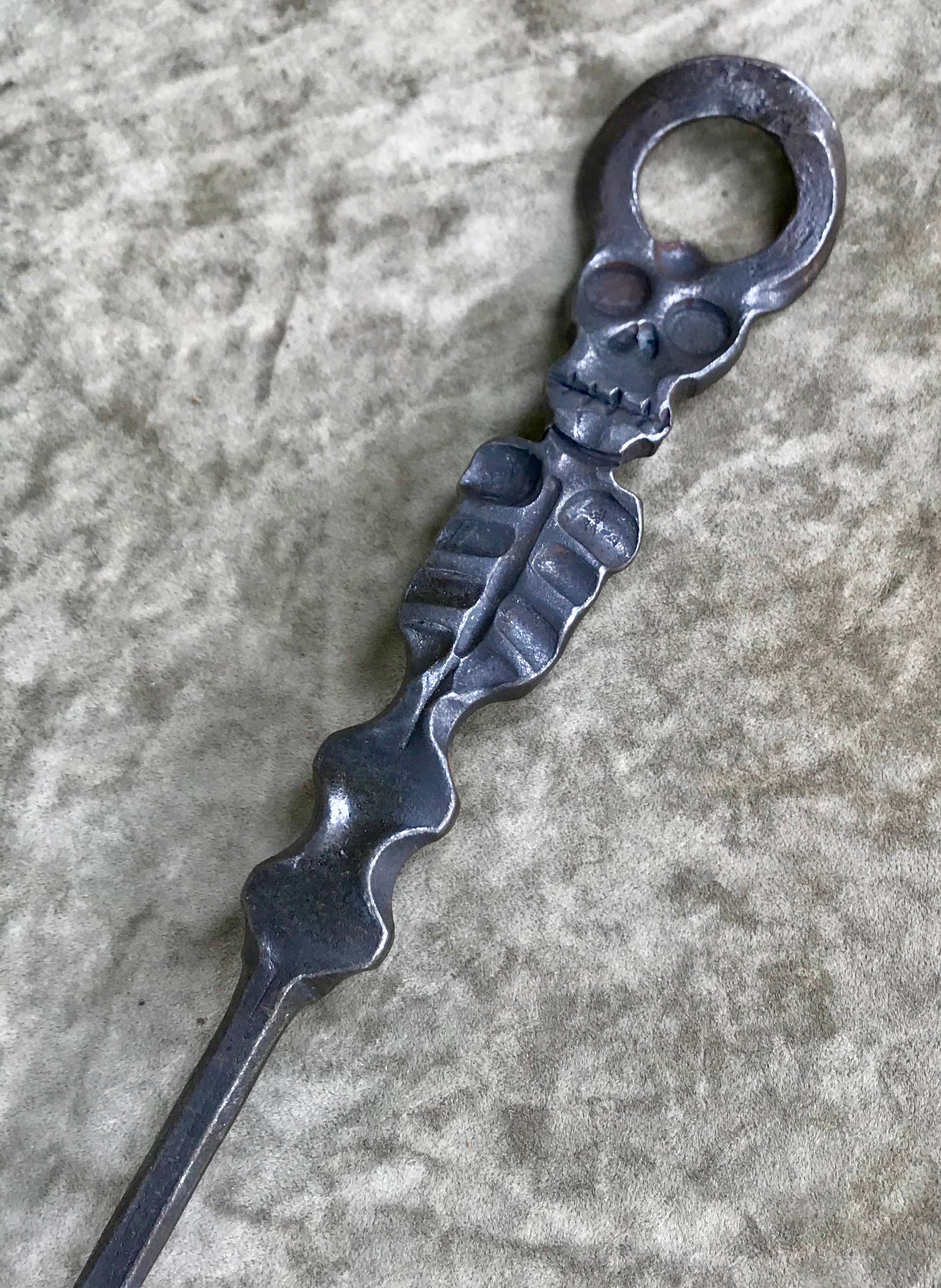 Skeleton Steak Flipper Outdoor Grill Accessories