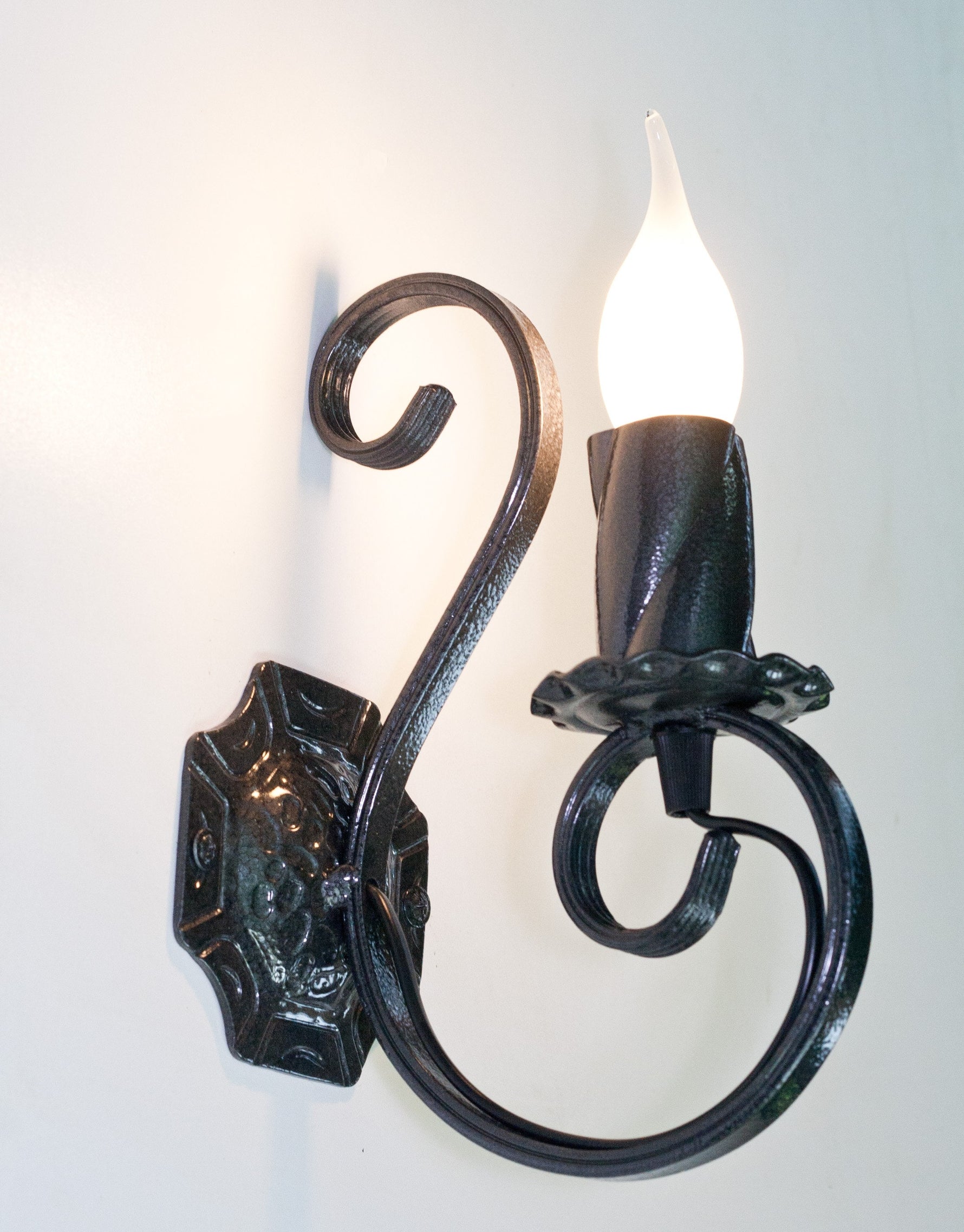 Wrought iron Candelabra sconce Candle Holders Lighting