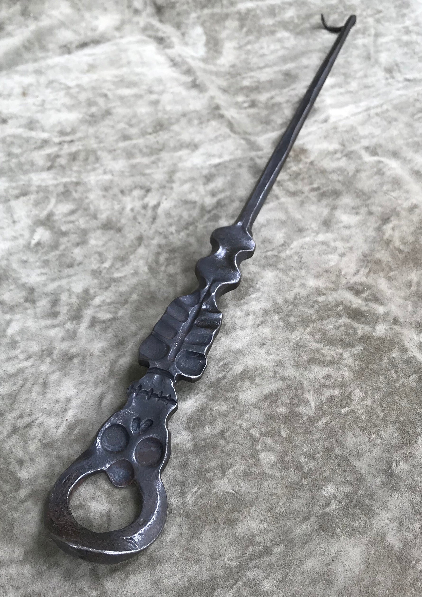 Skeleton Steak Flipper Outdoor Grill Accessories