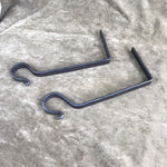 Mantel Hook, Stocking Hanger, Christmas Stocking Hook, Handforged Hanger, Hand Forged Hook, Blacksmith Mantle Hook