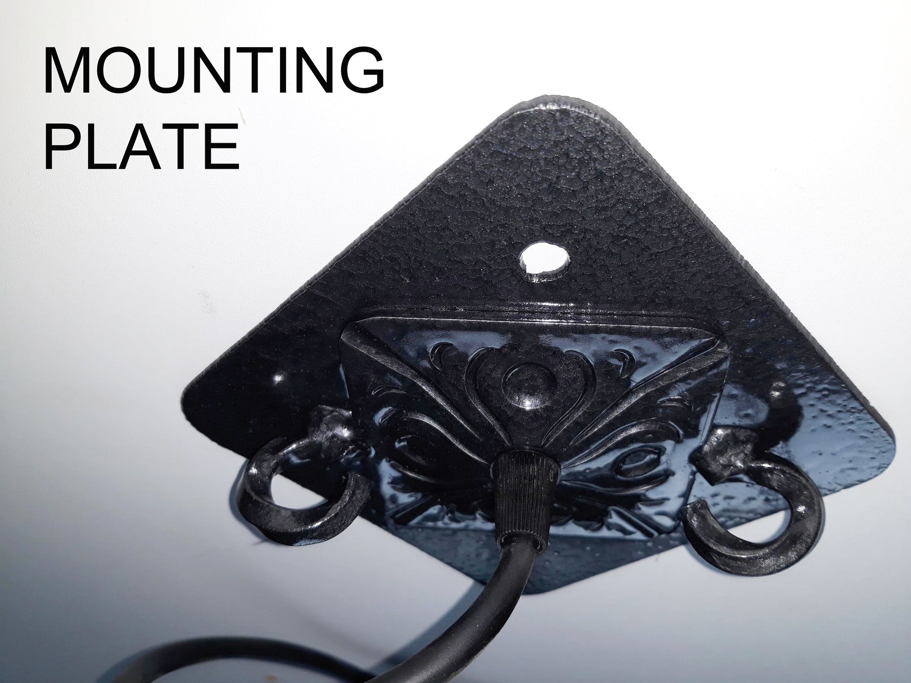 Castle Wood beam and wrought iron Chandelier Lighting Lighting