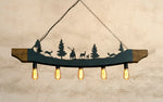 Woodland Creatures Cabin Chandelier Chandeliers Lighting