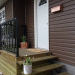 Wall Mount Solid Copper Mailbox Mailboxes mailbox