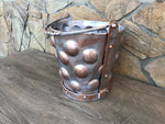 Silvered Bronze Fireplace Bucket Fireplace & Wood Stove Accessories