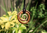 The Golden Wave Forged Copper Pendant Charms & Pendants Gift