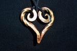 Copper Heart Pendant Charms & Pendants Gift